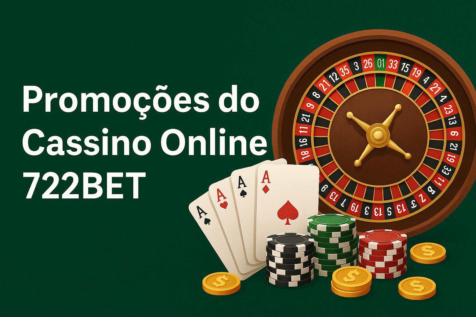 O bônus promocional 722BET é uma ótima maneira de começar sua aventura