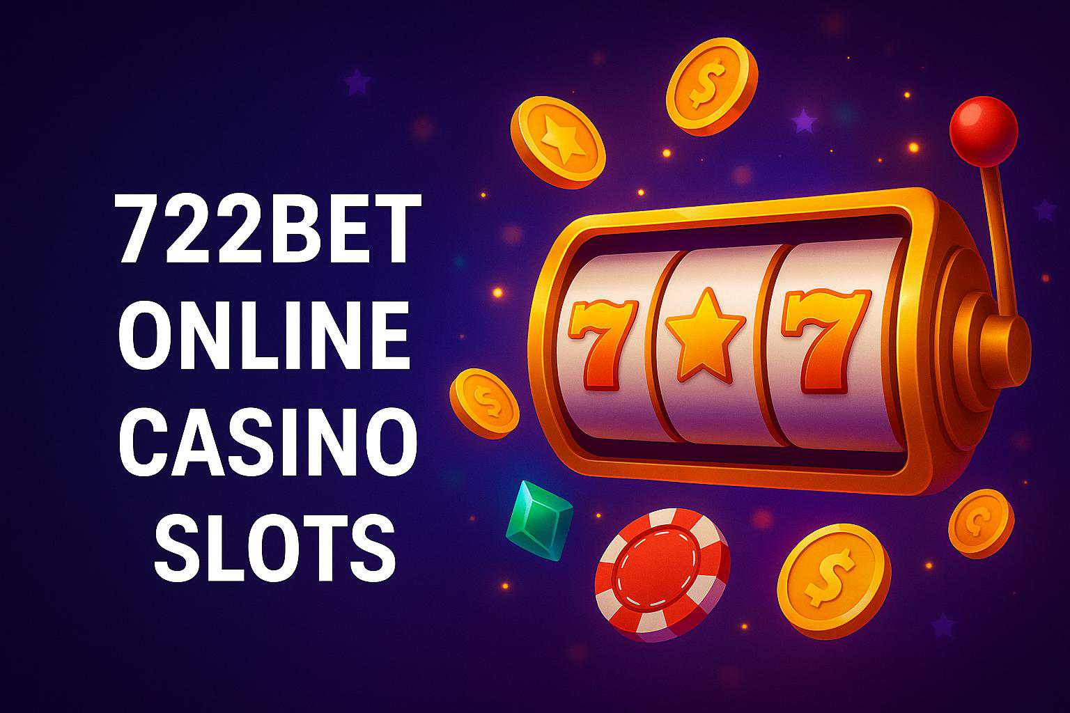 Explore o mundo das slot machines no 722BET Casino